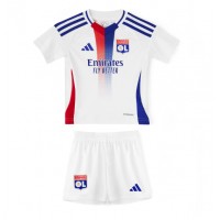 Echipament fotbal Olympique Lyonnais Tricou Acasa 2024-25 pentru copii maneca scurta (+ Pantaloni scurti)